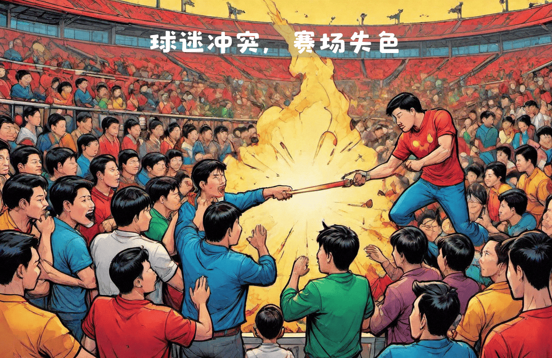 开云体育APP下载-足球场上激烈对抗，球迷尖叫欢呼